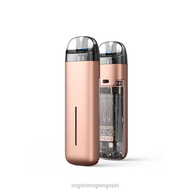 Aspire Flexus cima TT2243 Aspire vape pen oro rosa