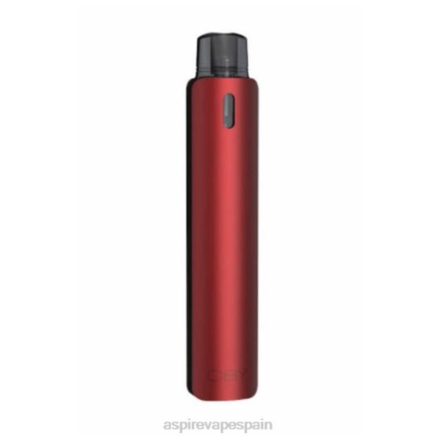 Aspire Oby equipo TT224125 Aspire ecigi rojo granate