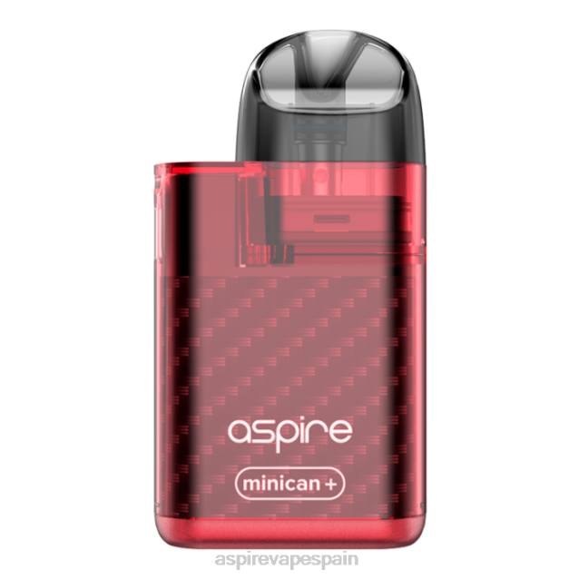 Aspire Minican + equipo TT22474 Aspire vape kit rojo