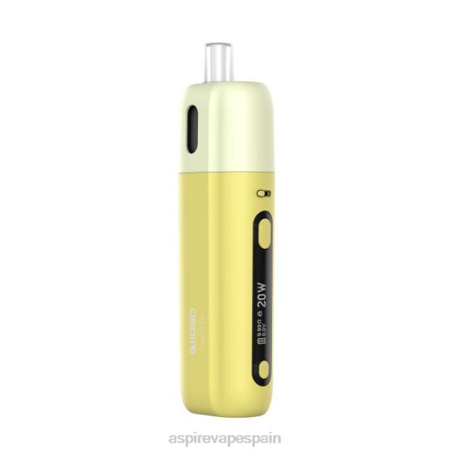 Aspire Fluffi equipo TT22413 Aspire vape pen amarillo