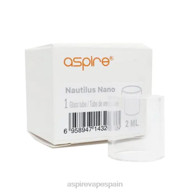 Aspire Nautilus tubo de vidrio de repuesto nano TT224283 Aspire vape pen